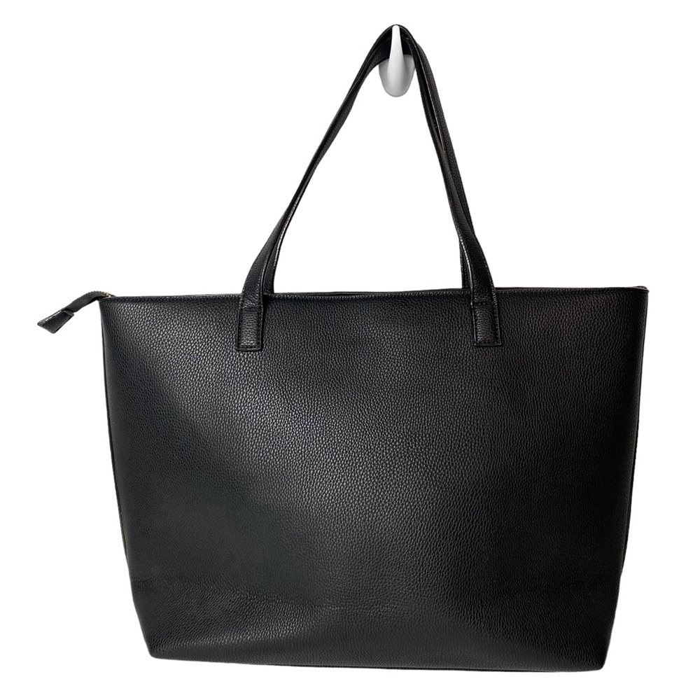 Kate Spade Black leather Large your truly Ombre tote bag
